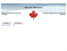Tablet Screenshot of nrc-cnrc.gc.ca