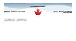 Desktop Screenshot of cadc-ccda.hia-iha.nrc-cnrc.gc.ca
