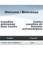 Mobile Screenshot of cadc-ccda.hia-iha.nrc-cnrc.gc.ca